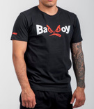 BAD BOY retro logo TSHIRT- black